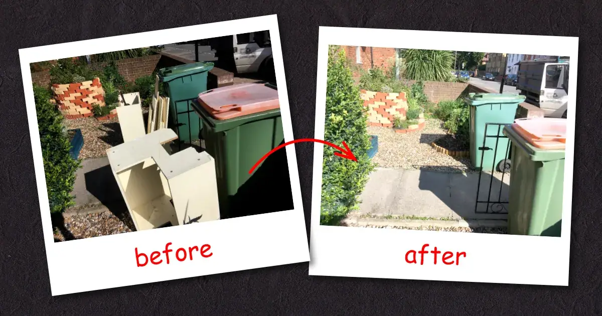 Abbey Wood rubbish collection